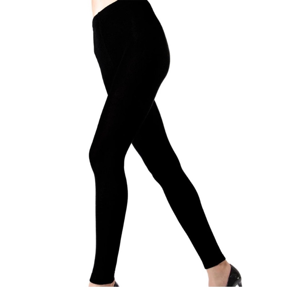 MeMoi Women's Blackout Thermal Heat Footless Tights, Black Size S/M NWT